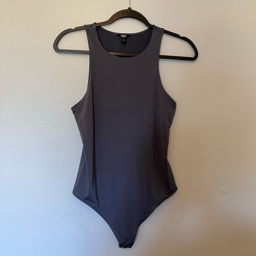 Express Body Countour Tank Top Thong Bodysuit